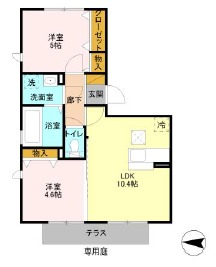 第五スカイマンションの間取り