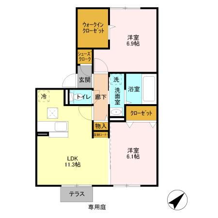 アステールの間取り