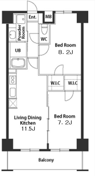 千葉ポートイーストの間取り