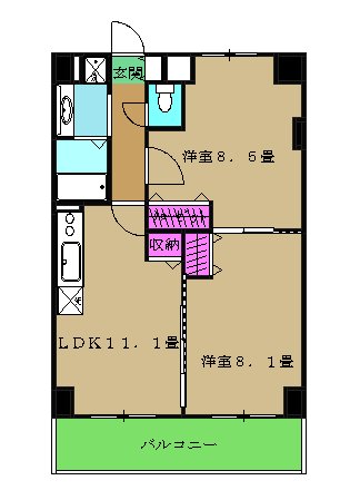 千葉ポートイーストの間取り