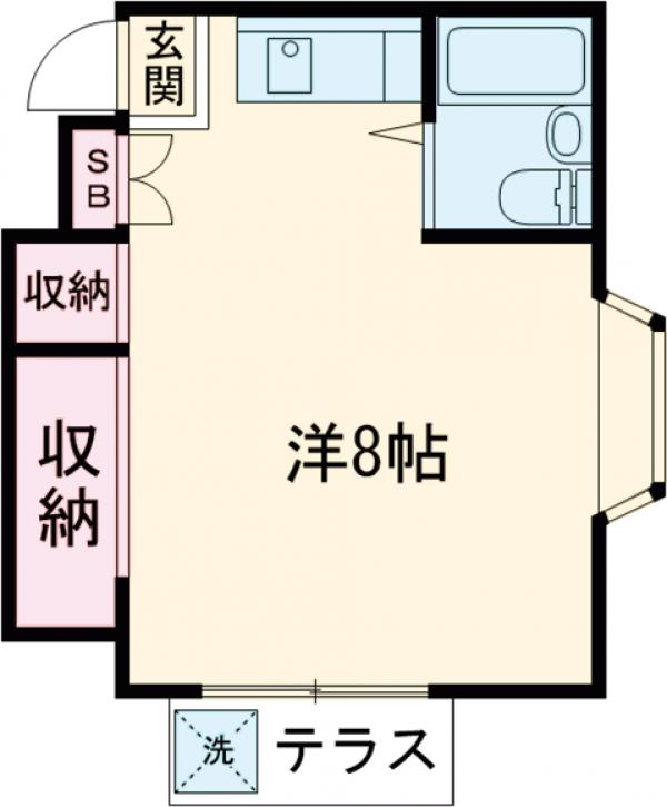 ホワイトコーポの間取り