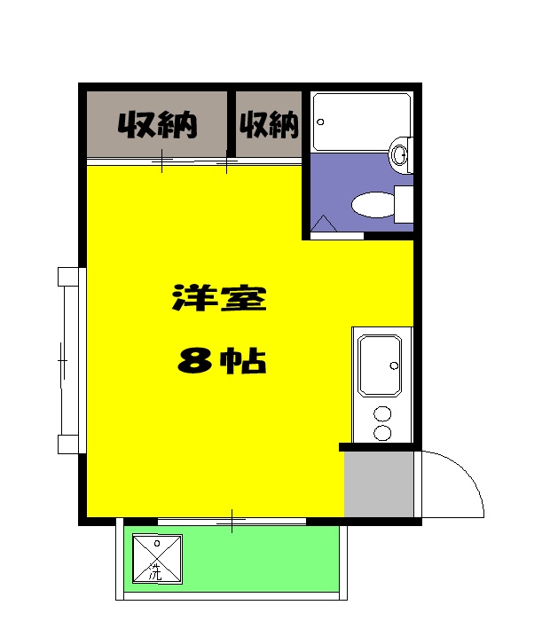ホワイトコーポの間取り