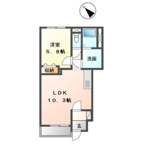 コンフォースの間取り