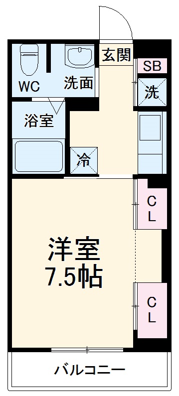 リブリ・シャルマンの間取り