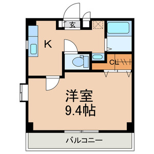 サンサーレ稲荷の間取り