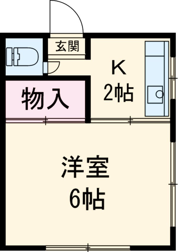 東荘の間取り