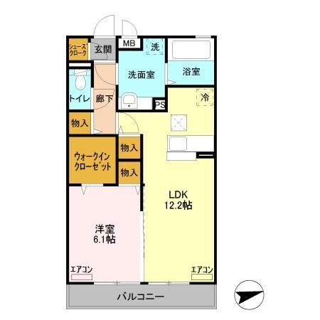 クレインヒルズの間取り