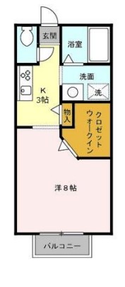 メデアージュ・エイの間取り