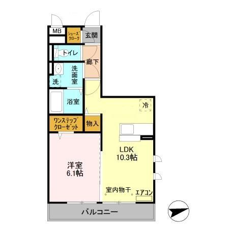 クレインヒルズの間取り