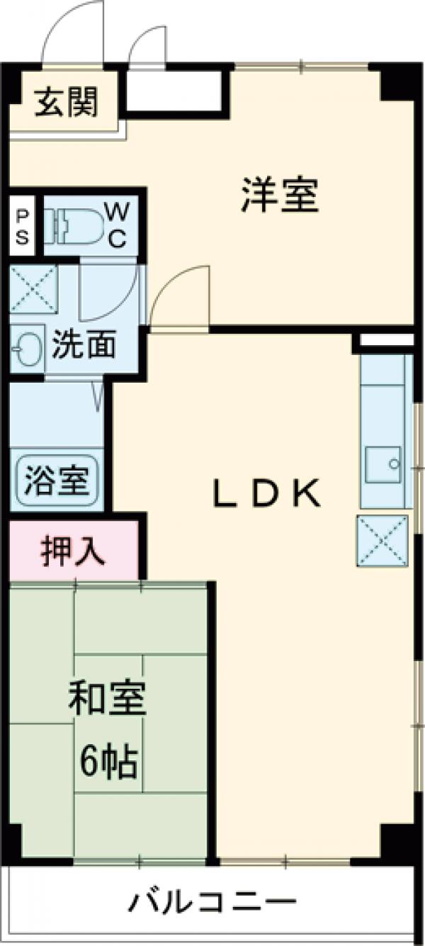 エクセル荻窪の間取り