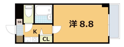 プラザ真砂の間取り