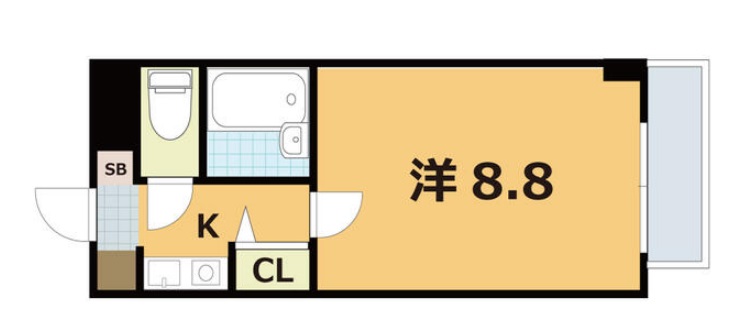 プラザ真砂の間取り