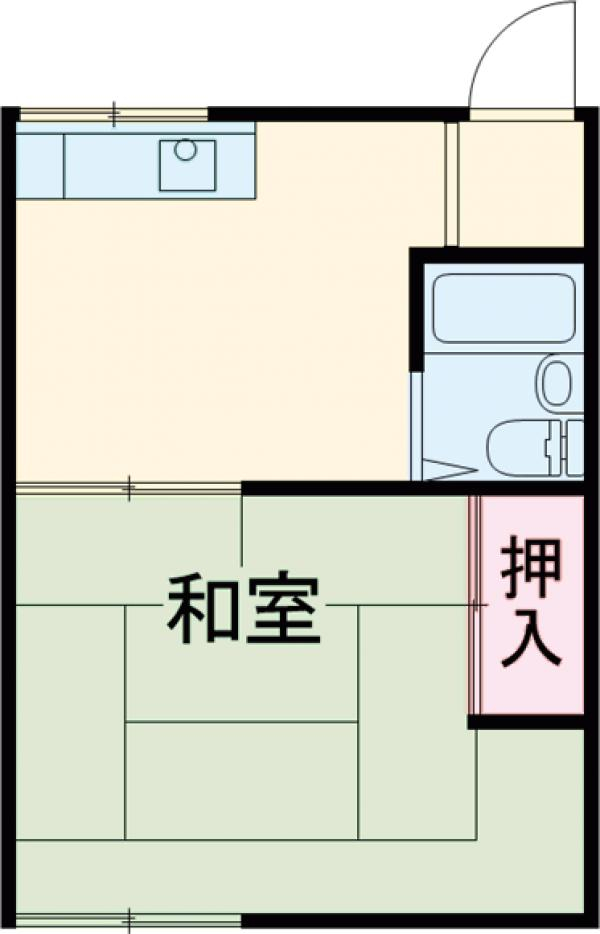 グリーンハイツの間取り