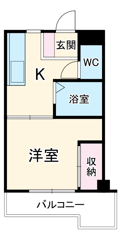 高野ビルの間取り
