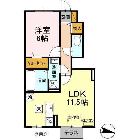 リルシアの間取り