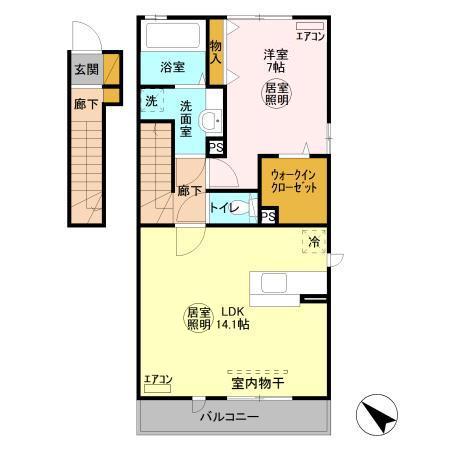 イコアリスの間取り
