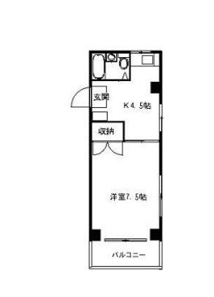 コーポ榛名の間取り