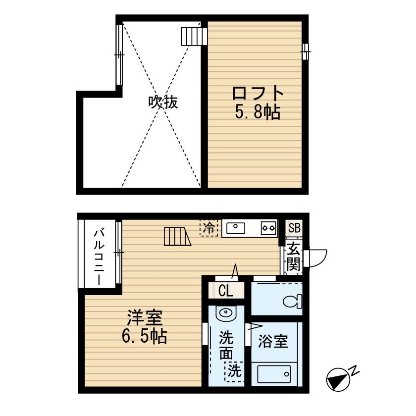 コティの間取り