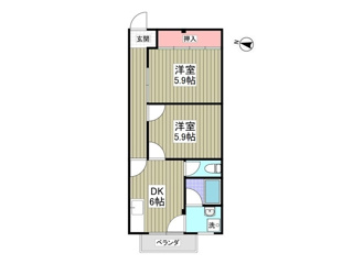 セントラルメゾン茂原の間取り