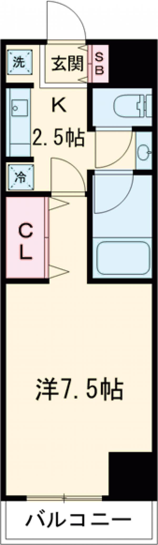パーシモンズヒルⅡの間取り
