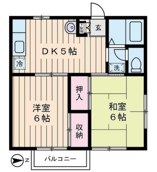 ガーデンコートの間取り