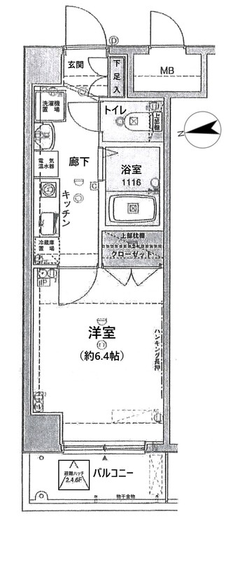 スパシエフィールドS新都心の間取り