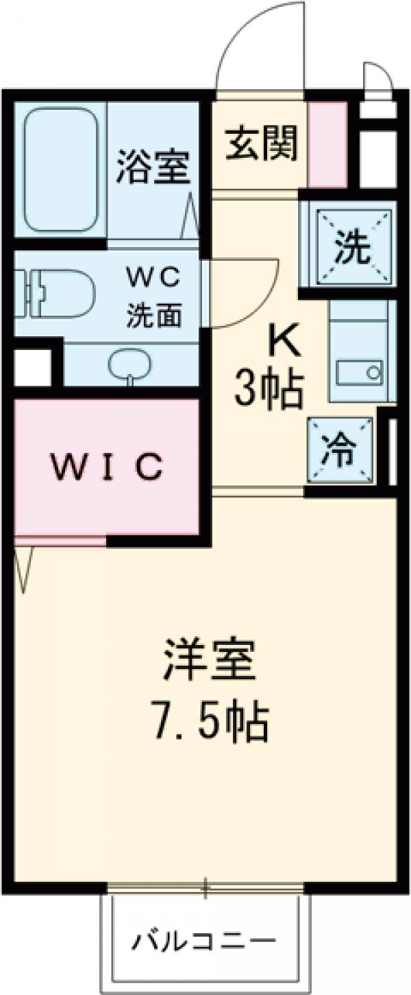 セジュール・モナリエの間取り