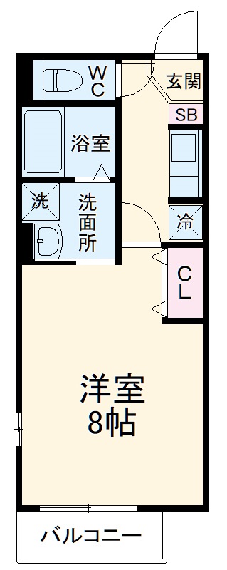 ユイマール末広の間取り