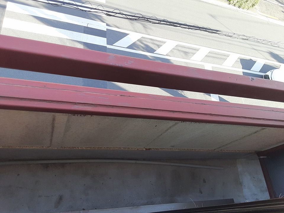 9/18 バルコニー