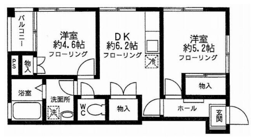 サンライズ荻窪の間取り