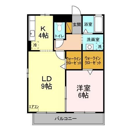 エクセル青葉の間取り