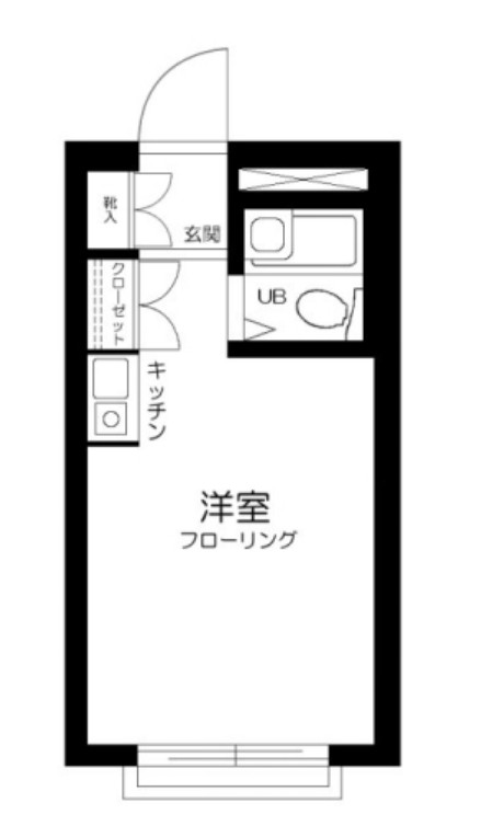 アムロゼッタ西荻窪の間取り