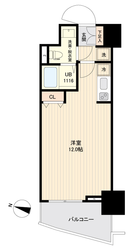SIDE Oneの間取り