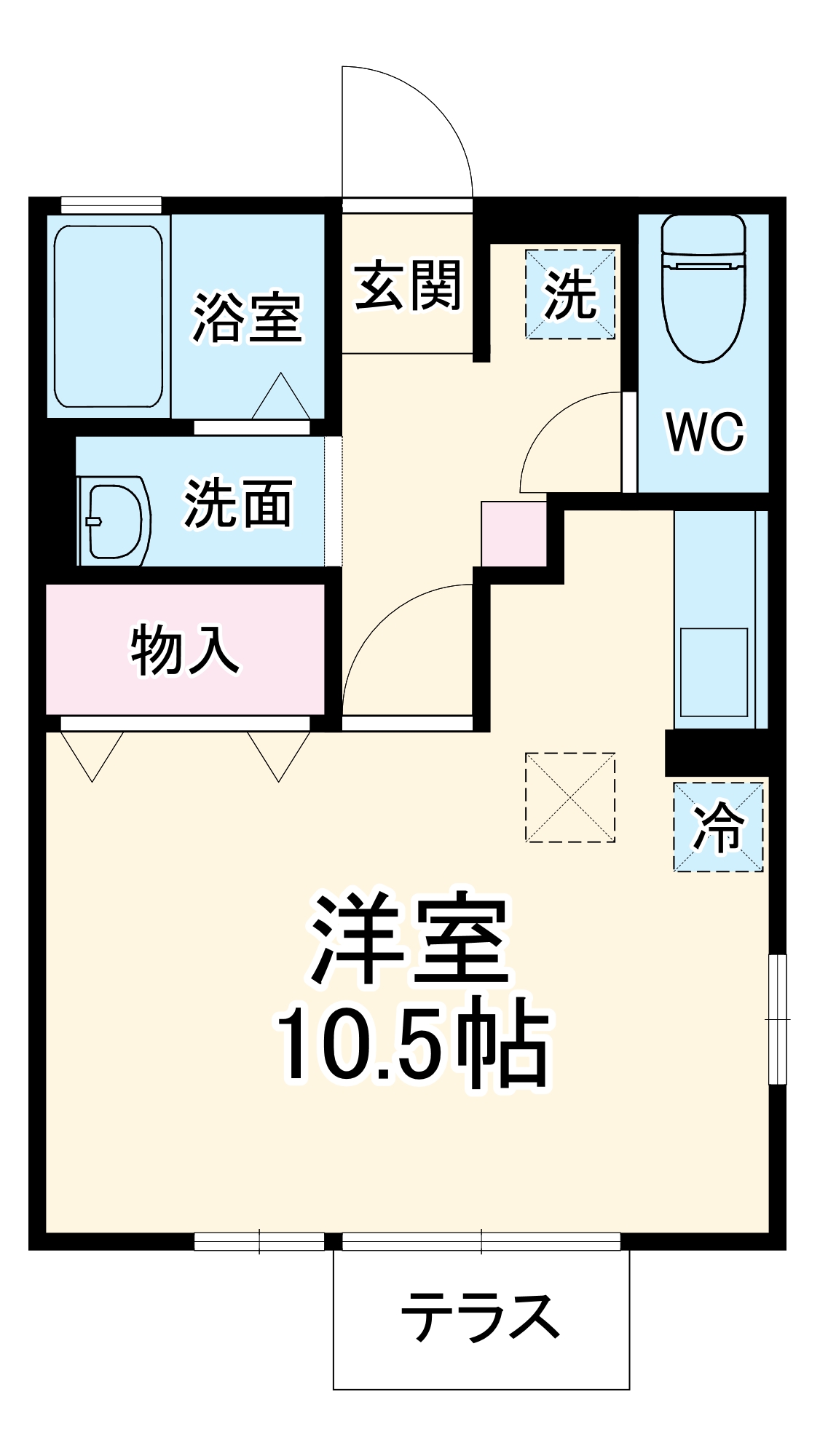 シティパルの間取り
