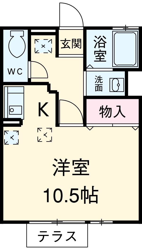 シティパルの間取り