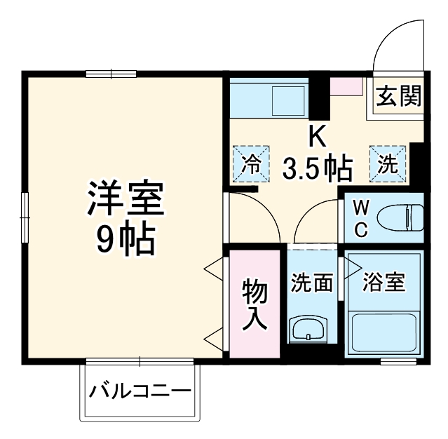 シティパルの間取り