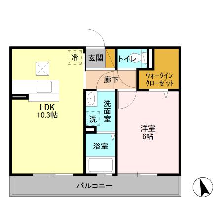 アリオコートの間取り