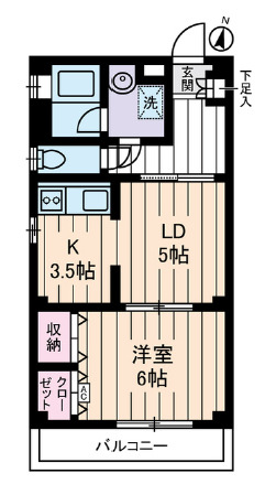 ロワジールの間取り