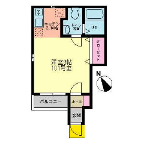 カーサ・ソレイユの間取り