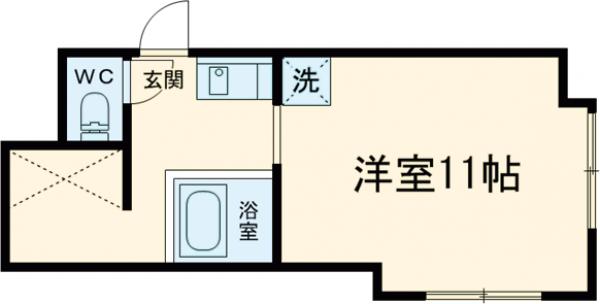 荻窪カフェレジデンスの間取り
