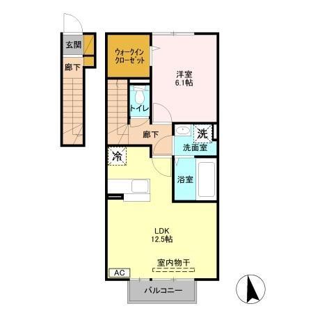 ステアヒルズⅡの間取り