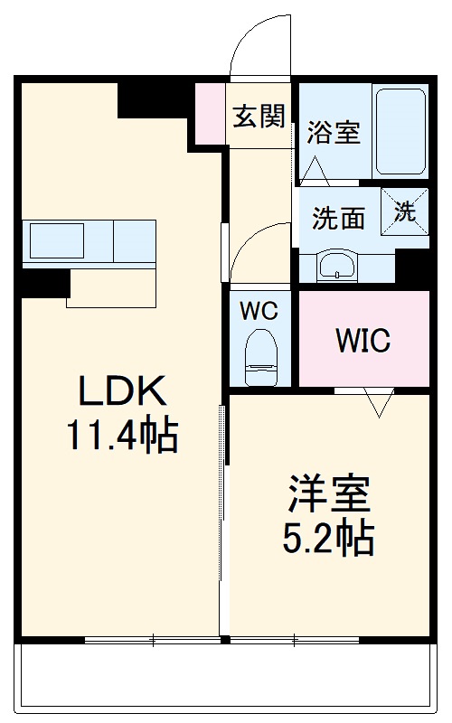 Villa Garland Courtの間取り