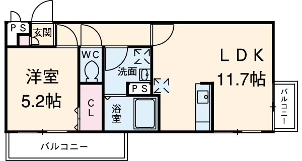 リブリ・ボナールの間取り