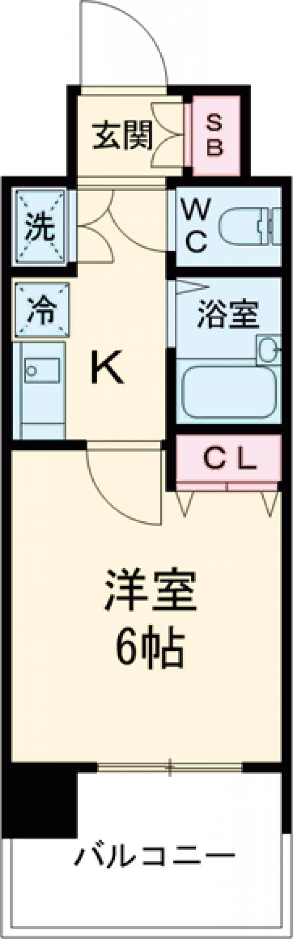レジディア両国の間取り