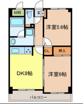 イーストワンの間取り