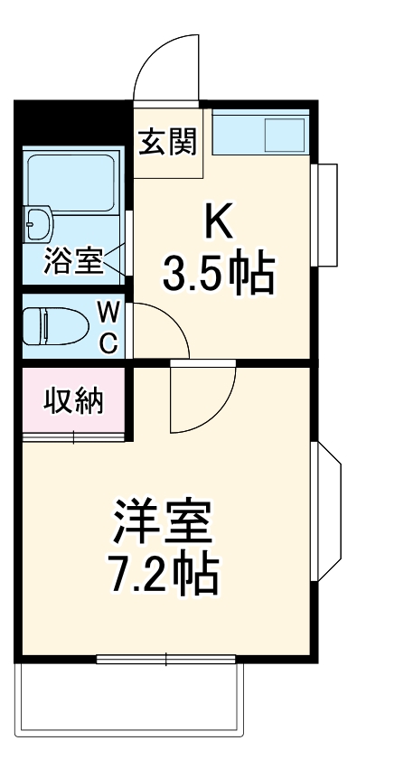 リトルハイツの間取り