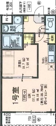Marietaの間取り
