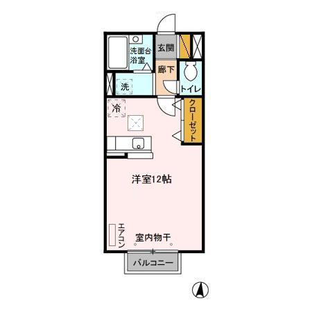 エスポワールの間取り