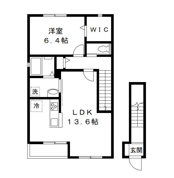 メゾン・ウェルストーンⅠの間取り