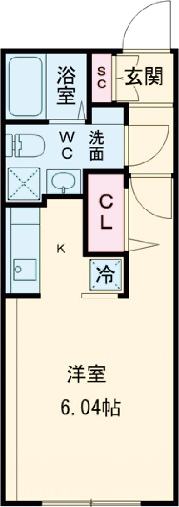 Branche中野富士見町の間取り